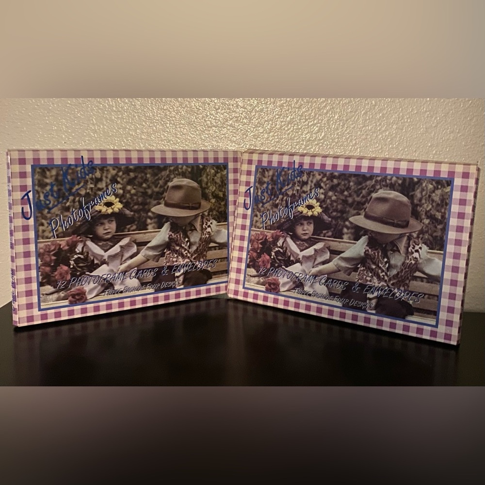 NEW Purple & White Picture Frame Set | Cottagecore Photo Frames | Décor Accent